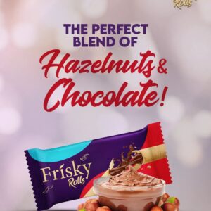 Innovative Frisky Rolls Hazulnut 86.4g