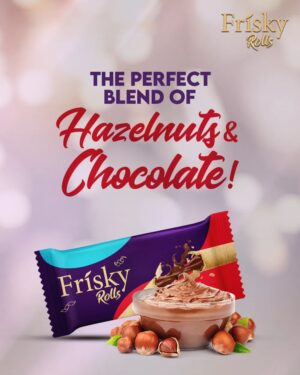 Innovative Frisky Rolls Hazulnut 86.4g