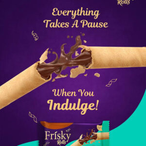 Innovative Frisky Rolls Chocolate 86.4g